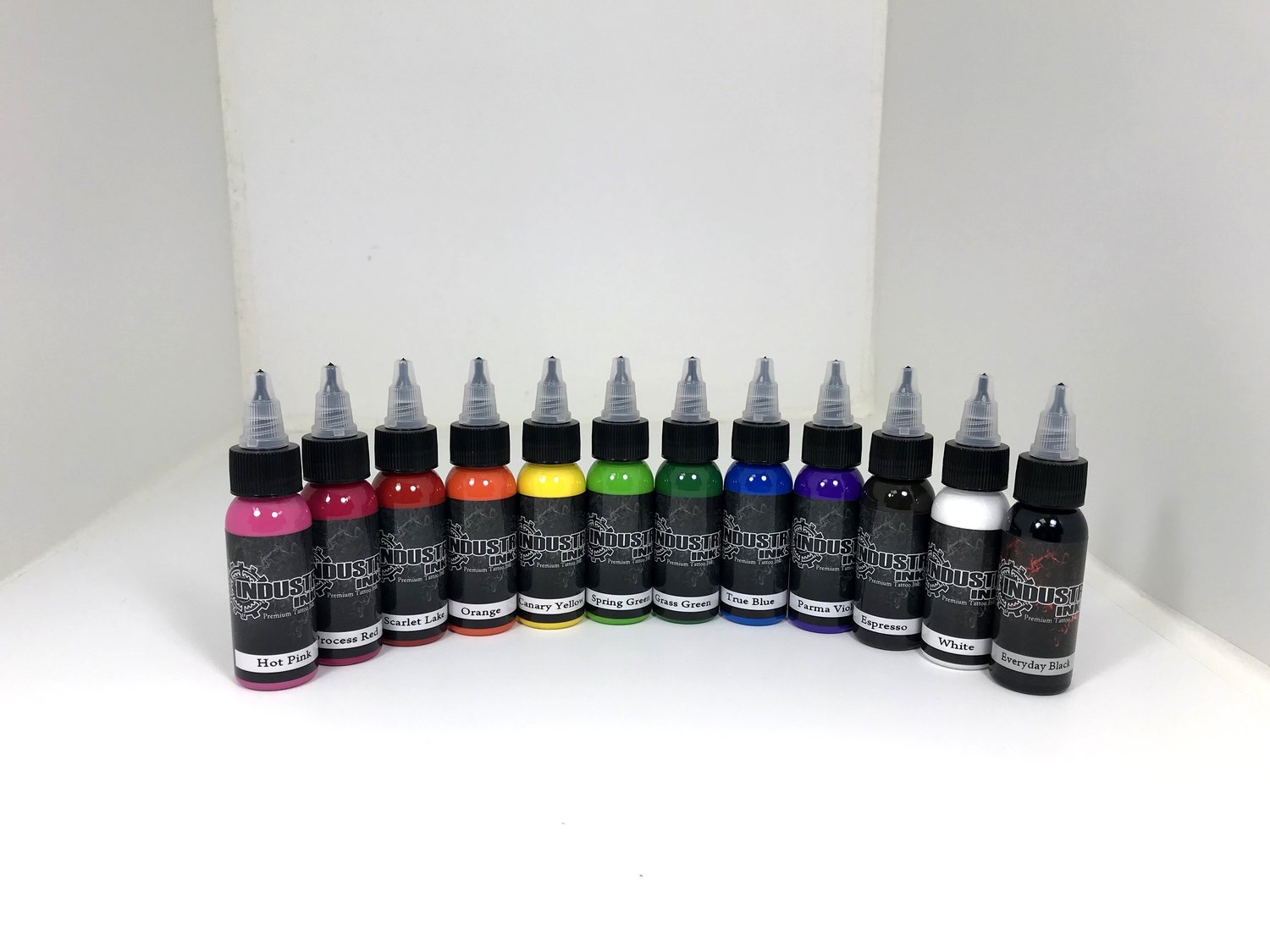 Industry Inks 1oz Sample Pack 12 Colors Industry Inks 1oz Sample Pack 12 Colors